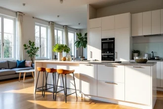 Comment imaginer une cuisine ouverte pour un appartement dans le 91 ?