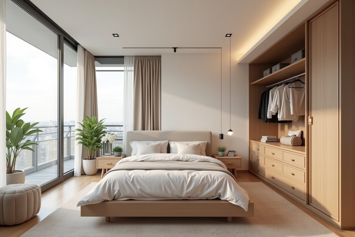 chambre rangement